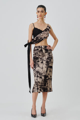 Black Lace Bralette Contemporary Wear by Aroka