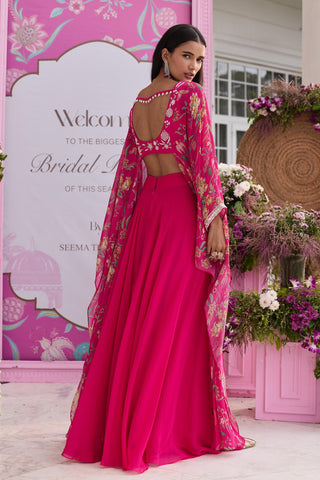 Sharara set Indian Wedding Pink Saanvi by Seema Thukral