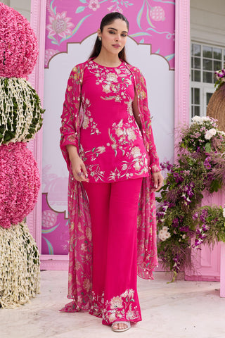 Kurta set Indian Wedding Pink Sanam by Seema Thukral