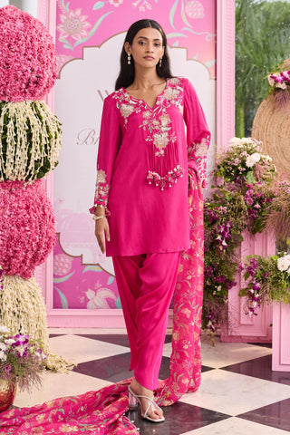 Kurta set Indian Wedding Pink Ruhi by Seema Thukral