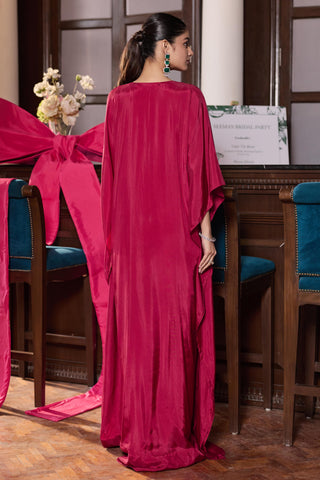 Draped kaftan Indian Wedding â€“ Pink Sahiba by Seema Thukral