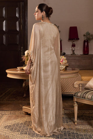 Gold kaftan Contemporary Wear Kriti by Seema Thukral