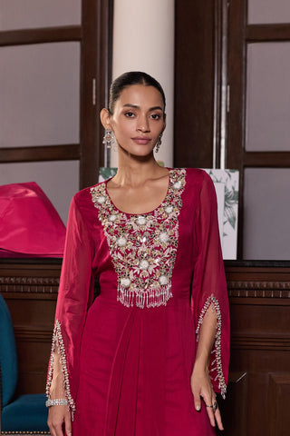 Kurta set Indian Wedding – Pink Gurbani by Seema Thukral