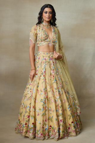 Lehenga Set Indian Wedding – Yellow Sunshine by Shasha Gaba