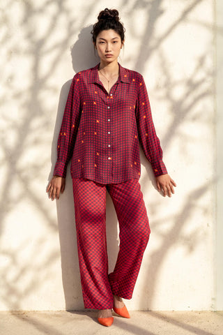 Co-ord Set Contemporary Wear - Pink Sweetheart by Nautanky