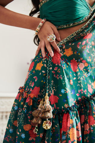 Gharara set for women for Indian Wedding – Pragan dinchariya gharara set by Shasha Gaba