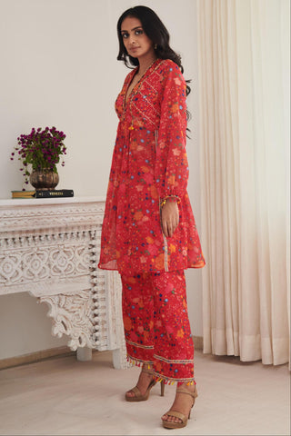 Kurta set for women for Indian Wedding – Kesh dinchariya kurta set by Shasha Gaba