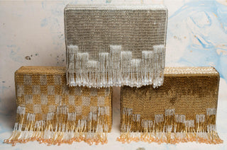 Gold salli en vie kasse bag