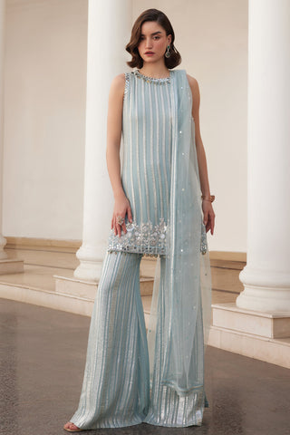 Blue twin flames kurta set