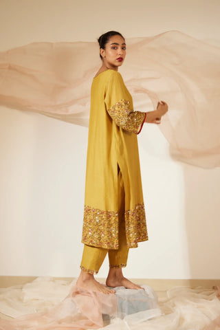 Yellow Gulaal Kurta Set