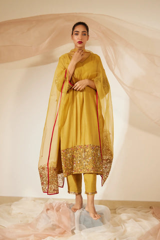 Yellow Gulaal Kurta Set