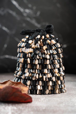 Embroidered Potli Bag Indian Wedding – Serenity Nautical by Nayaab by Sonia