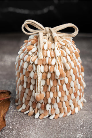 Designer Potli Bag Indian Wedding – Serenity Rustic Aura by Nayaab by Sonia