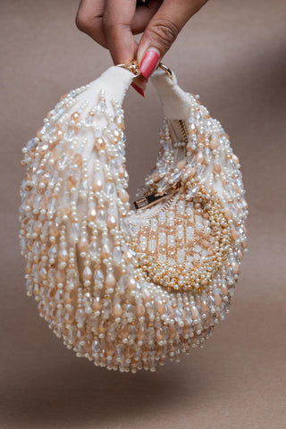 White serinity sailor lattice oceanic bag