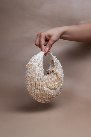 White serinity sailor lattice oceanic bag