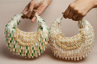 White serinity sailor lattice oceanic bag