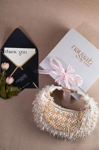 White serinity sailor lattice oceanic bag