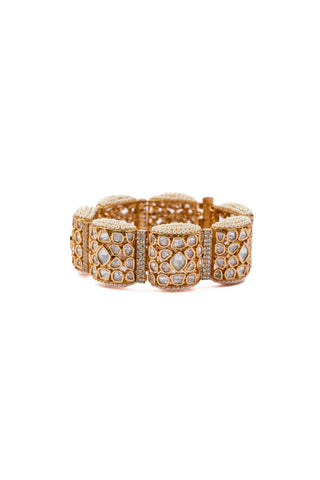 Moti Bracelet for Indian Weddings – Ivory Sitara by Amraani