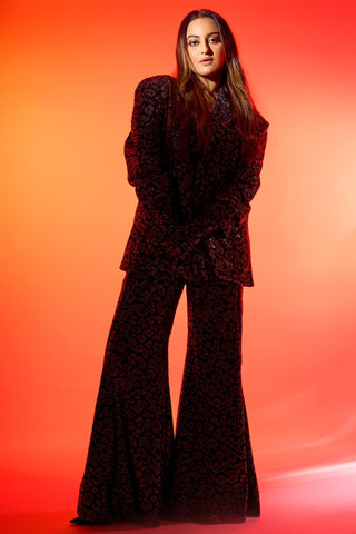 Black boxy chic co-ord set