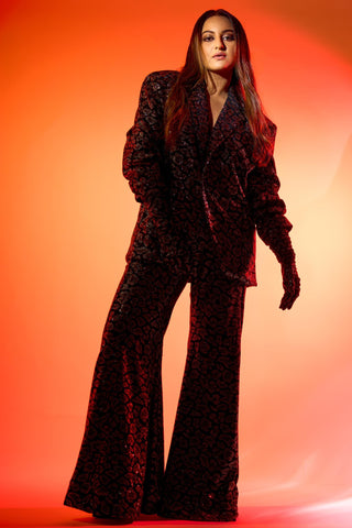 Black boxy chic co-ord set