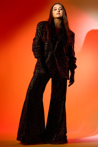 Black boxy chic co-ord set