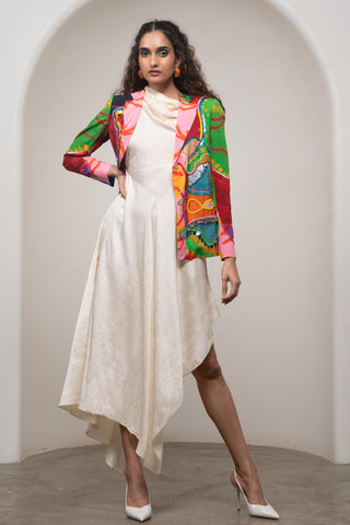 Blazer Set for Contemporary Wear - Multicolor Siro Sorel by Advait