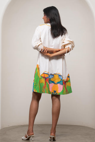 Shift Dress for Contemporary Wear - Multicolor Siro Sorel by Advait