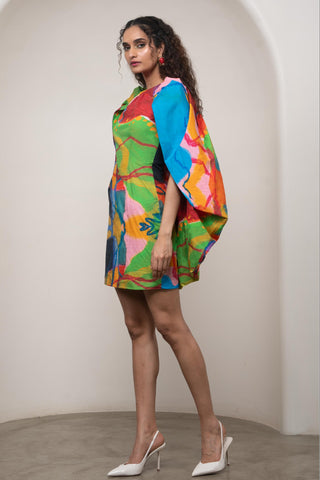 Short Dress for Contemporary Wear - Siro Sorel Multicolor by Advait