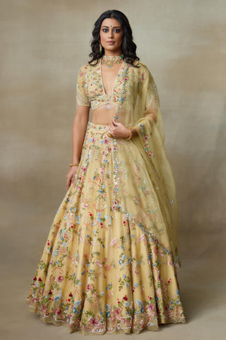 Lehenga Set Indian Wedding – Yellow Sunshine by Shasha Gaba
