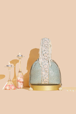 Green tara bucket bag