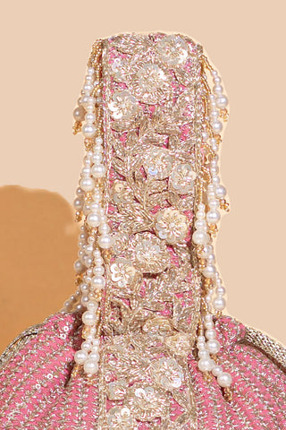 Pink tara bucket bag