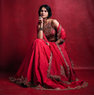 Lehenga Set Indian Wedding – Pink Elegant Festive Look by Tamanna Punjabi Kapoor