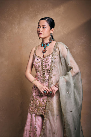 Sharara Set Indian Wedding â€“ Pink Festive Wedding Style by Tamanna Punjabi Kapoor