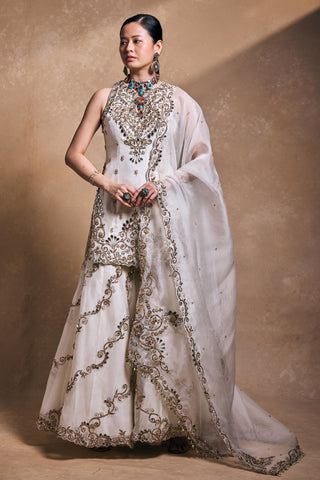 Gharara Set Indian Wedding – Ivory Festive Elegance by Tamanna Punjabi Kapoor