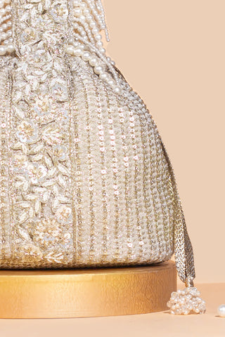 Beige tara bucket bag