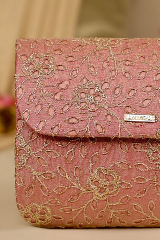 Pink tarang flapover bag