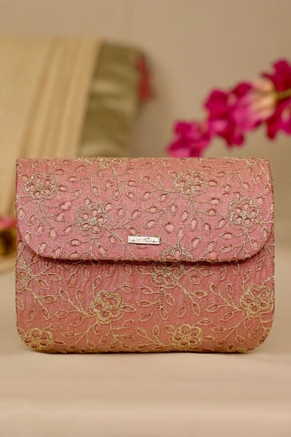 Pink tarang flapover bag