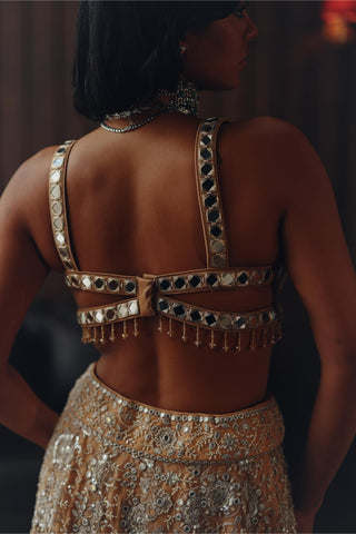 Lehenga set for Indian Wedding – Golden Mirage by 29india