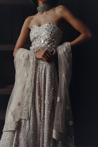 Lehenga set for Indian Wedding – Moon Blush by 29india