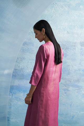 Auraa grape pink kurta set