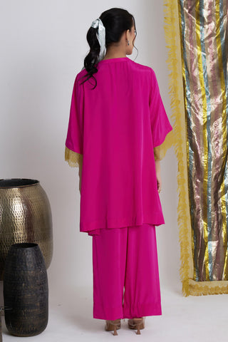 Pink mirchi mini salwar suit set