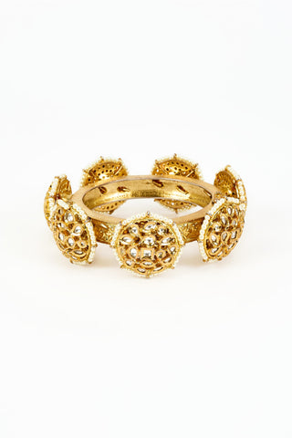 Bangles for Festive – Gold Saadgi by Vivinia by Vidhi Mehra