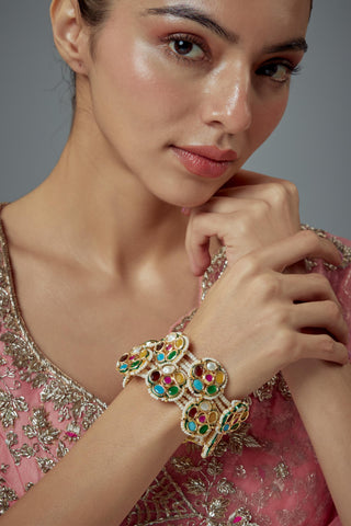 Bangles for Festive – Multicolored Handcrafted Saadgi by Vivinia by Vidhi Mehra