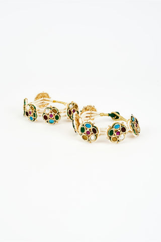 Bangles for Festive Ã¢â‚¬â€œ Multicolored Handcrafted Saadgi by Vivinia by Vidhi Mehra