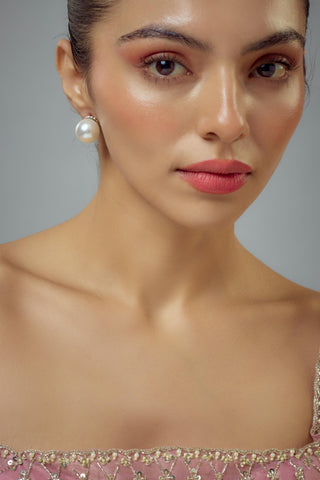 Earrings for Festive – White Florence by Vivinia by Vidhi Mehra