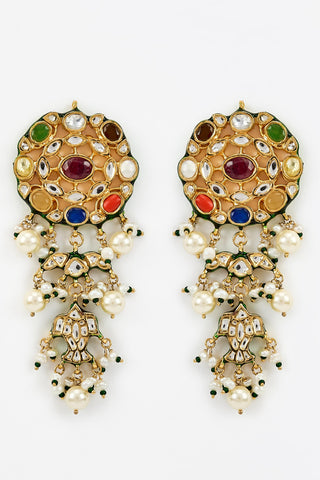 Drop Earrings for Indian Wedding Ã¢â‚¬â€œ Saadgi by Vivinia