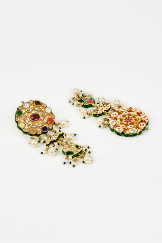 Drop Earrings for Indian Wedding Ã¢â‚¬â€œ Saadgi by Vivinia