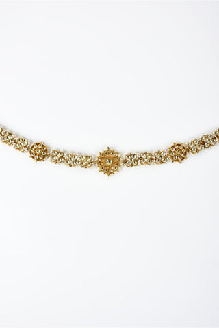 Maathapatti for Festive – Gold Saadgi Handcrafted by Vivinia by Vidhi Mehra