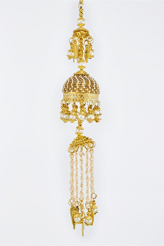 Kaleeras for Festive – Gold-Plated Pair by Vivinia by Vidhi Mehra