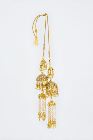 Kaleeras for Festive – Gold-Plated Pair by Vivinia by Vidhi Mehra